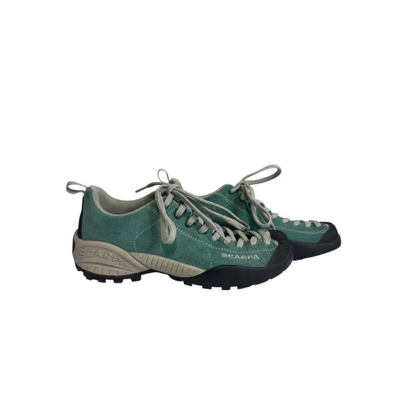 SCARPA Vibram Mojito Suede Hiking‎ Climbing Trail Running Shoes Women’s Size 5.5 - Picture 1 of 7